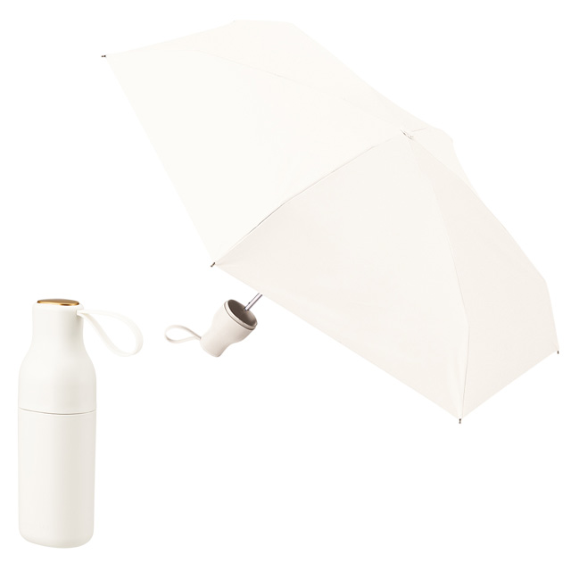日傘 折りたたみ 遮光率100% 晴雨兼用 UPF50+ MOTTERU モッテル コンパクトボトルケース 撥水 耐風 UVカット 折り畳み傘 6本骨 日焼け対策 MO-3033(go0a330) |  | 04