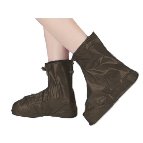 「レビュー記入でメール便送料無料」シューズカバー ファスナー 防水 PVC レインカバー 靴用 梅雨 レディース メンズ アウトレット GPT gu1a606-mail(gu1a607) | ブランド登録なし | 07