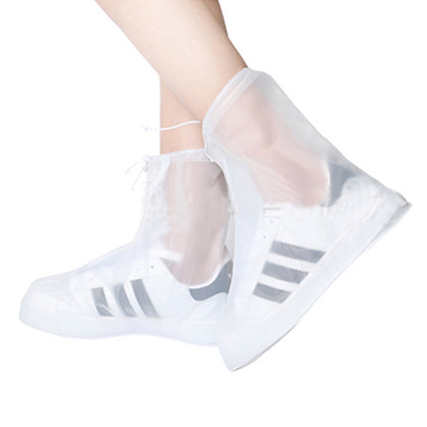 「レビュー記入でメール便送料無料」シューズカバー ファスナー 防水 PVC レインカバー 靴用 梅雨 レディース メンズ アウトレット GPT gu1a606-mail(gu1a607) | ブランド登録なし | 01