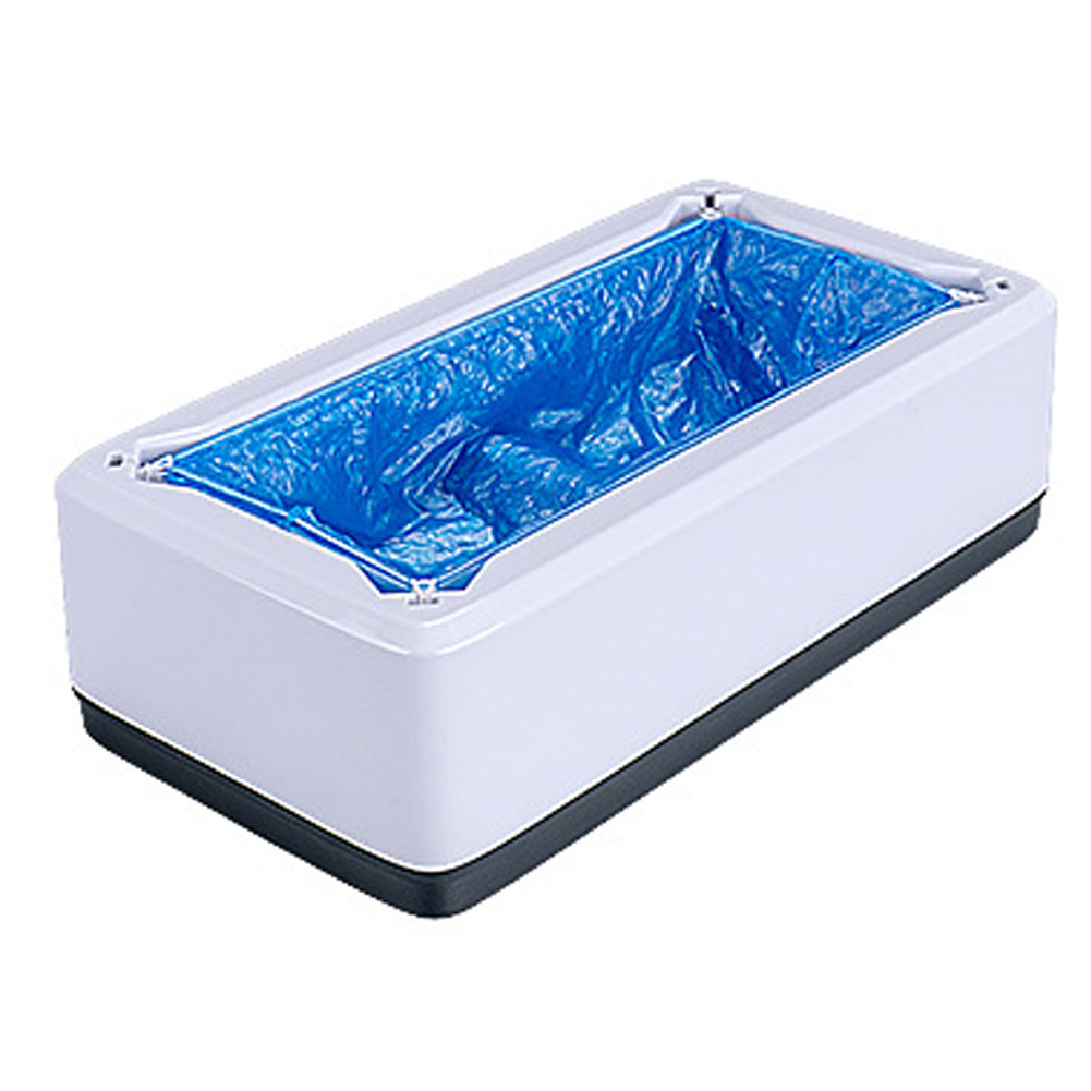 自動 靴カバー シューズカバー 取り付け器 使い捨て カバー 100枚 付き ( 50足分 ) マシン ディスペンサー 機械式 保護 作業用 衛生 GPT 送料無料(gu1a996) | ブランド登録なし | 01