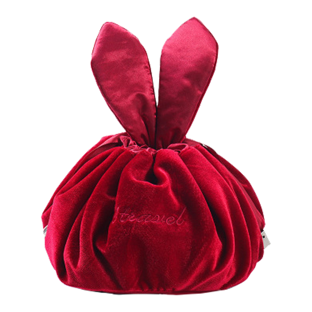 レビュー記入でメール便送料無料」化粧ポーチ コスメポーチ うさぎ