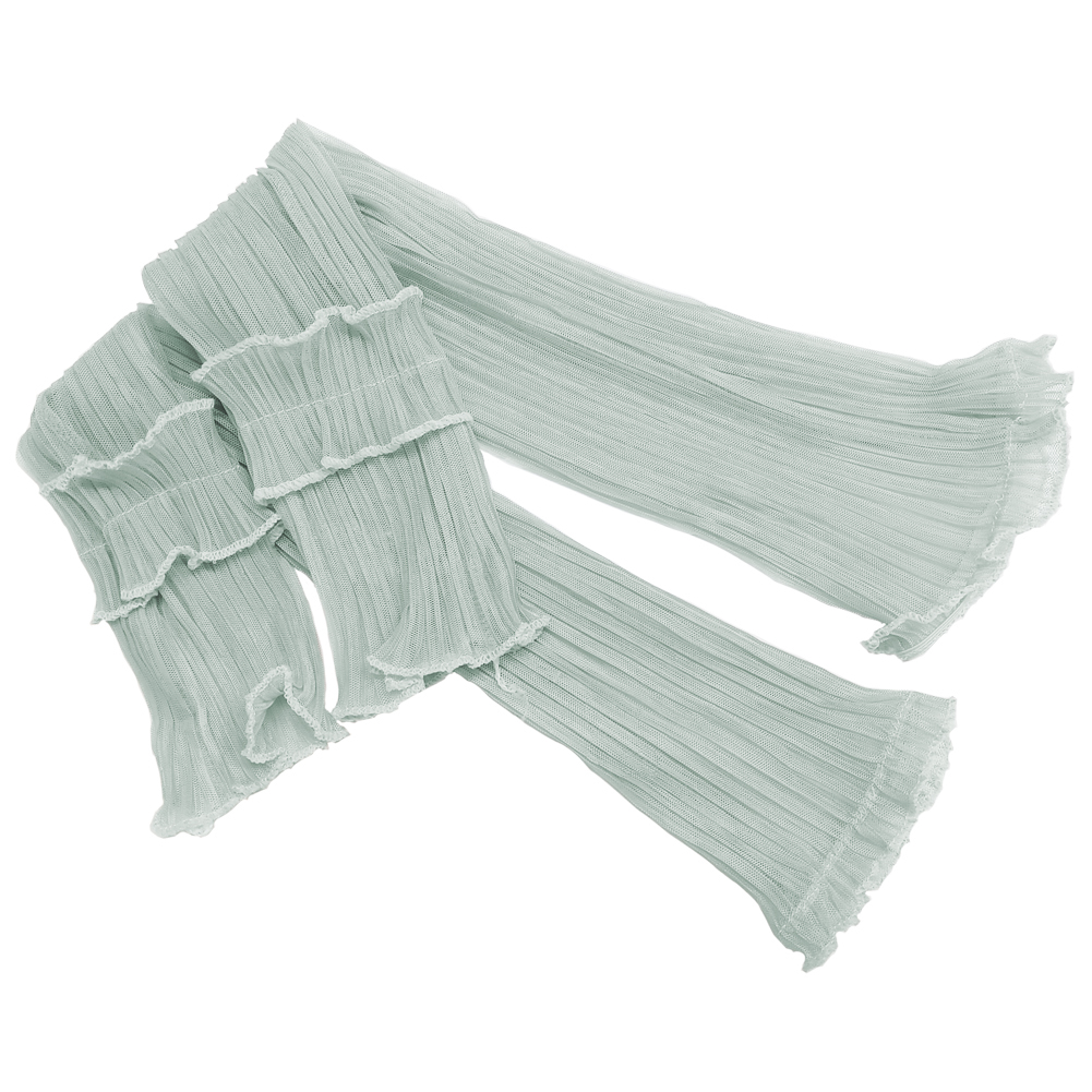 「レビュー記入でメール便送料無料」アームカバー シースルー プリーツ ロング レディース フリル 冷房対策 GPT gu1b683-mail(1通につき3点迄)(gu1b684) | ブランド登録なし | 04