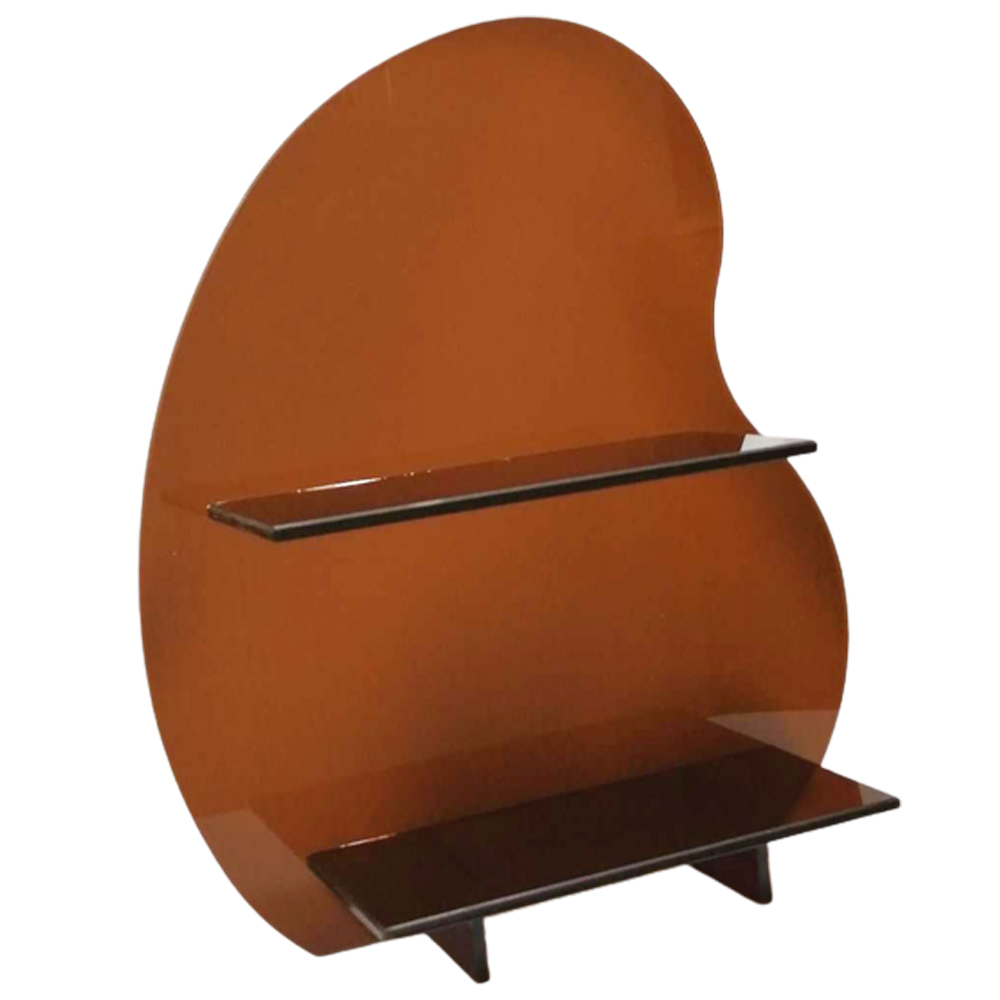 卓上ラック 2段 おしゃれ アクリル シェルフ ディスプレイラック 机上