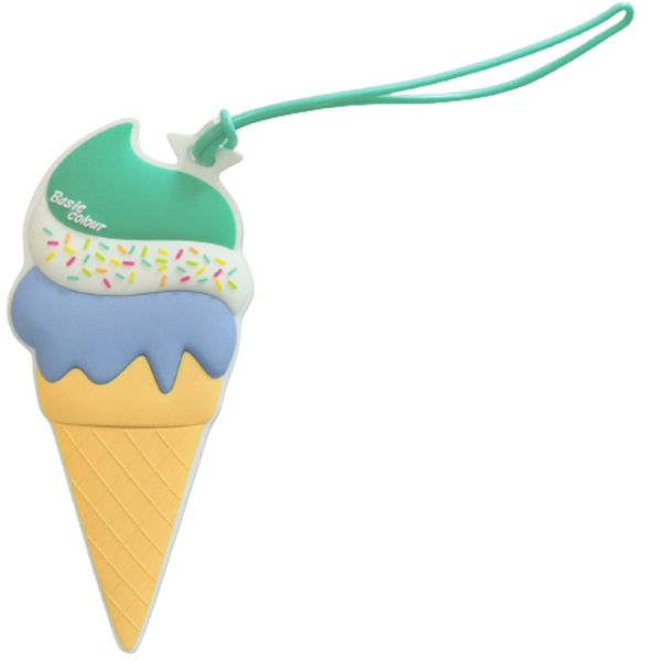 「レビュー記入でメール便送料無料」ネームタグ アイスクリーム ソフトクリーム かわいい 子供 荷物 スーツケース 名札 目印 旅行 GPT gu1b809-mail(gu1b810) | ブランド登録なし | 06