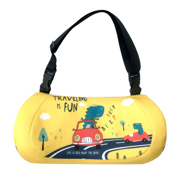 車 ネックピロー 子供用 ヘッドレスト クッション ネックパッド 車用 キッズ 首 まくら 低反発 安眠 仮眠 車中泊 GPT 送料無料(gu1b958) | ブランド登録なし | 01