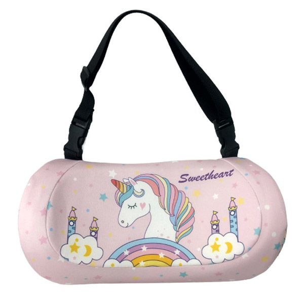 車 ネックピロー 子供用 ヘッドレスト クッション ネックパッド 車用 キッズ 首 まくら 低反発 安眠 仮眠 車中泊 GPT 送料無料(gu1b958) | ブランド登録なし | 02