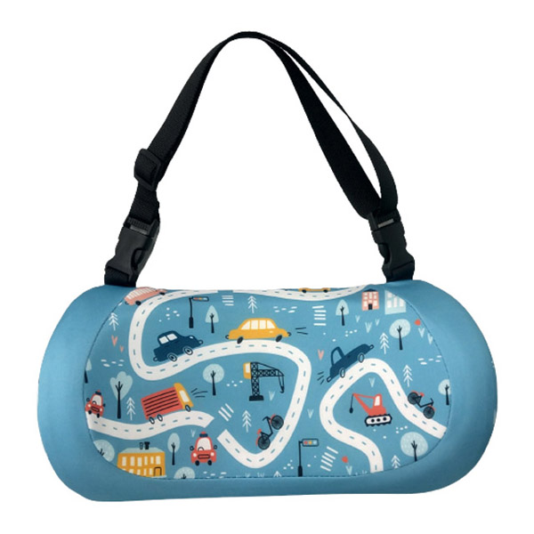 車 ネックピロー 子供用 ヘッドレスト クッション ネックパッド 車用 キッズ 首 まくら 低反発 安眠 仮眠 車中泊 GPT 送料無料(gu1b958) | ブランド登録なし | 04