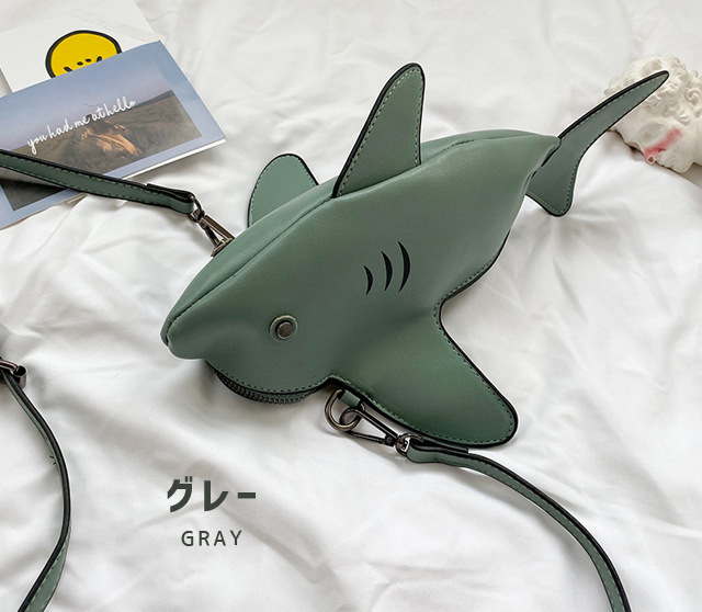 サメショルダーバッグ3匹セット