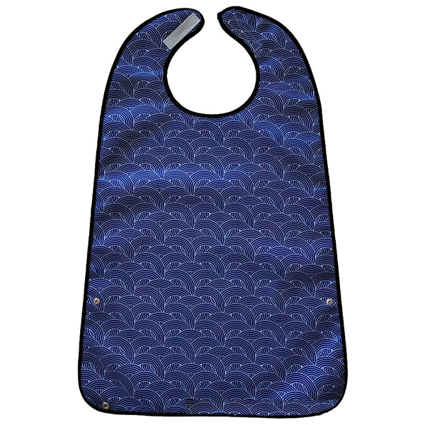 「レビュー記入でメール便送料無料」介護 食事用 エプロン ポケット付き 大人 スタイ 介護用エプロン 食事補助 介助 防水 和柄 GPT gu1c017-mail(gu1c018) | ブランド登録なし | 03