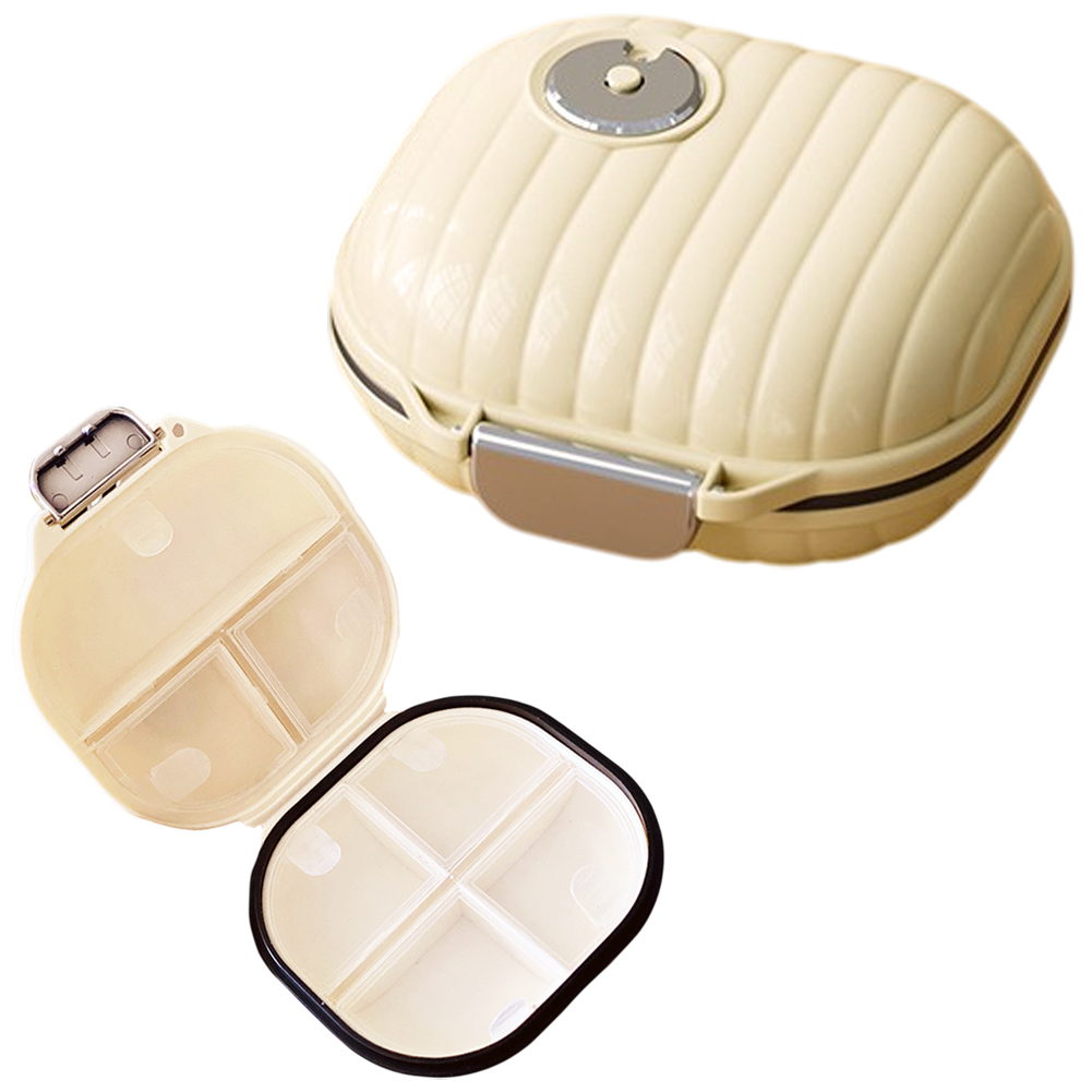 ピルケース 1週間 携帯用 薬入れ 持ち運び おしゃれ 常備薬 2段収納 飲み忘れ防止 ダイヤル付 コンパクト サプリ GPT 6点迄メール便OK(gu1c109) | ブランド登録なし | 01