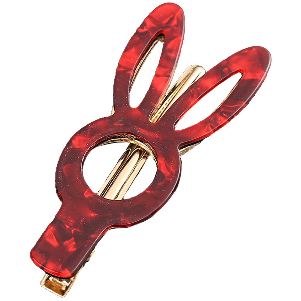 「レビュー記入でメール便送料無料」ヘアクリップ うさぎ クリップ 前髪クリップ ヘアアクセサリー レディース GPT gu1c203-mail(1通につき20点迄)(gu1c204) | ブランド登録なし | 03