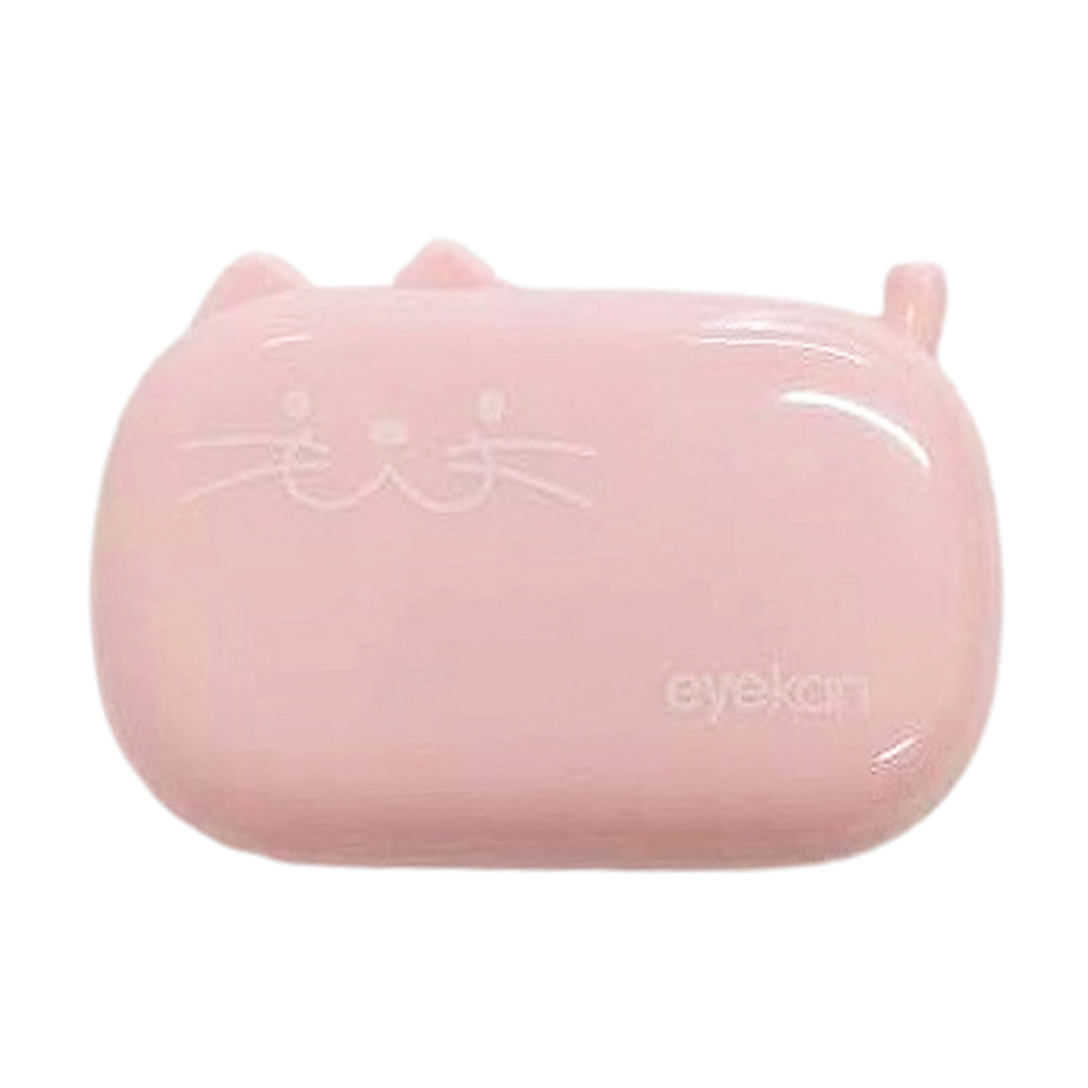 コンタクトレンズケース かわいい ソフト用 猫 型 ミラー付き カラコン レンズケース おしゃれ 収納 持ち運び GPT 10点迄メール便OK(gu1c276) | ブランド登録なし | 02