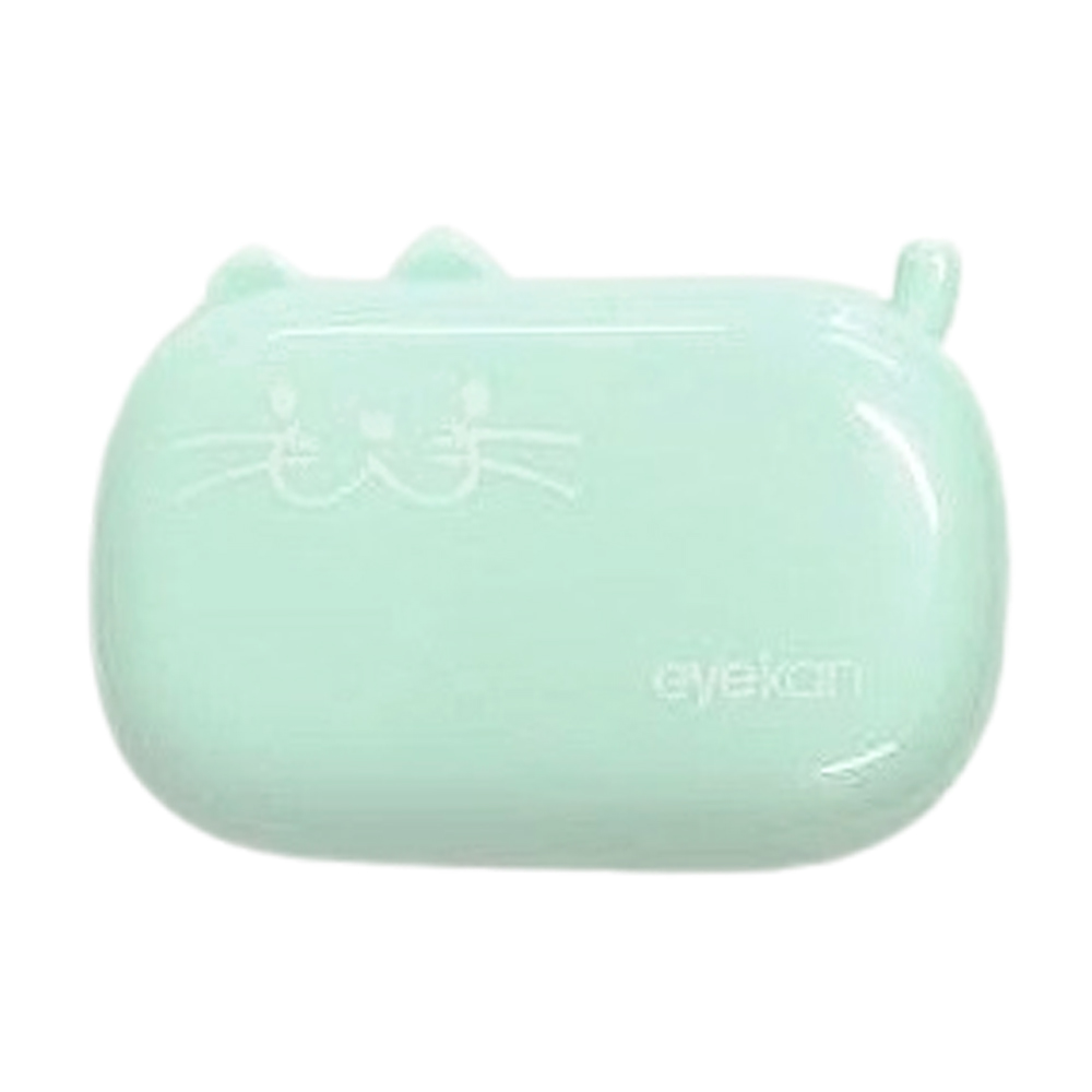 コンタクトレンズケース かわいい ソフト用 猫 型 ミラー付き カラコン レンズケース おしゃれ 収納 持ち運び GPT 10点迄メール便OK(gu1c276) | ブランド登録なし | 05