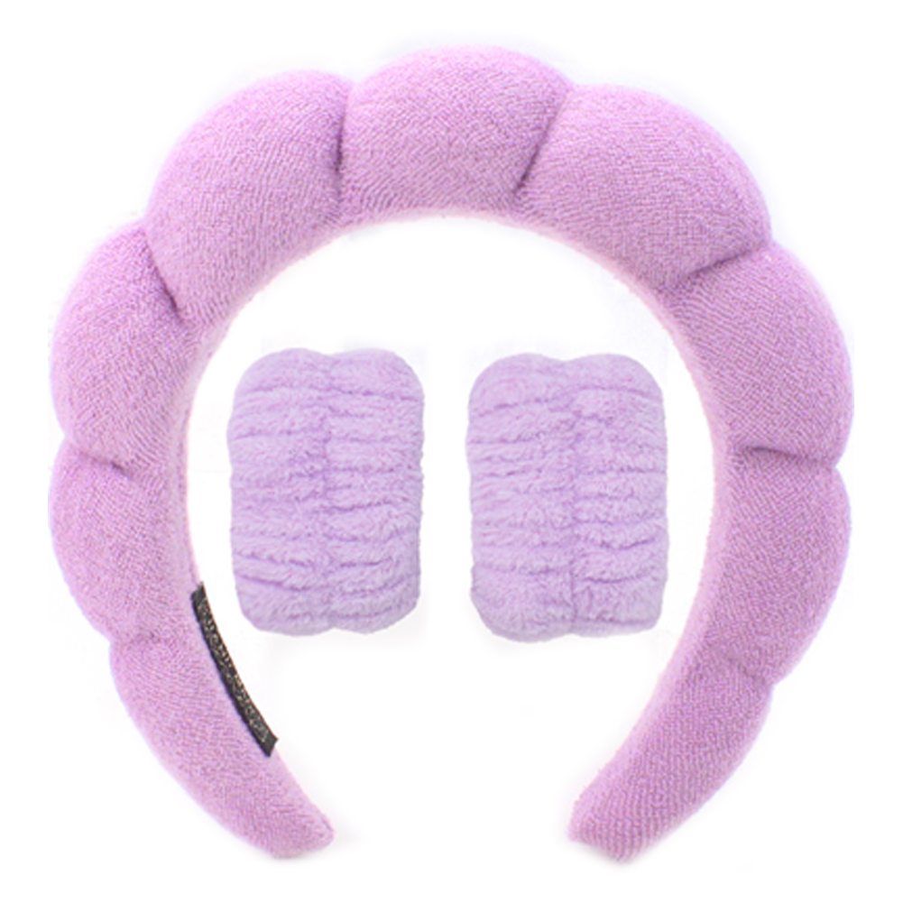 「レビュー記入でメール便送料無料」吸水 洗顔 リストバンド 2個 カチューシャ セット ヘアバンド 袖濡れ防止 GPT gu1c293-mail(1通につき1点迄)(gu1c294) | ブランド登録なし | 04