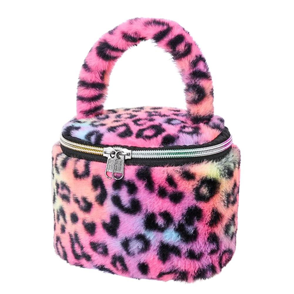 バニティポーチ コスメポーチ メイクポーチ ヒョウ柄 豹 おしゃれ