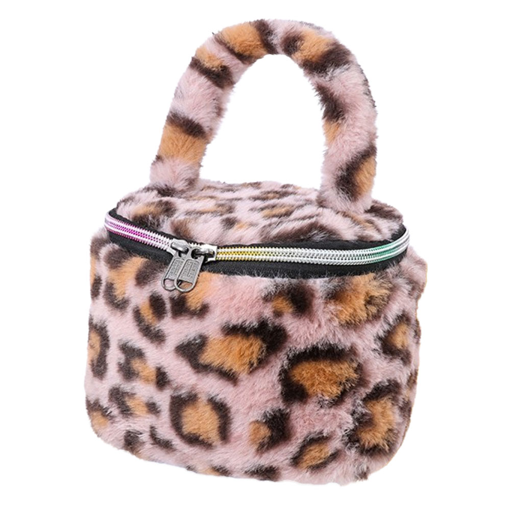 バニティポーチ コスメポーチ メイクポーチ ヒョウ柄 豹 おしゃれ