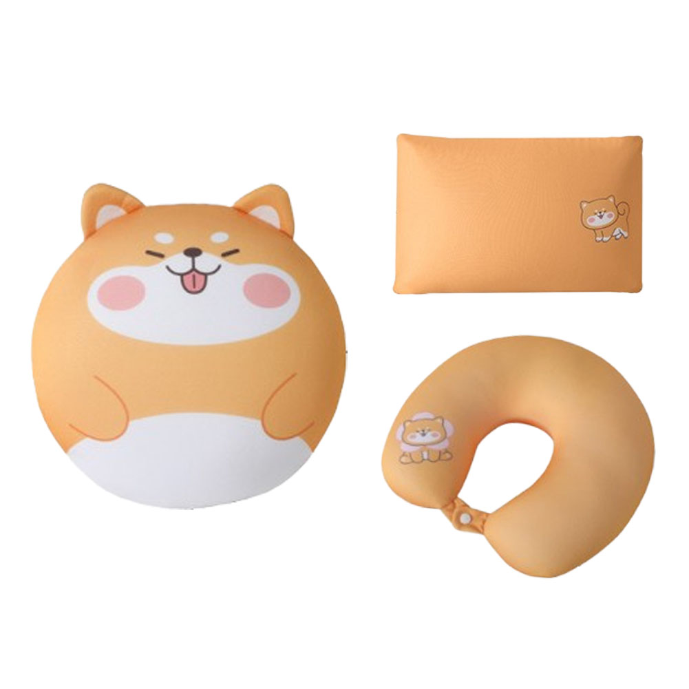 クッション ネックピロー 枕 3WAY 変形 ピロー ぬいぐるみ 旅行 トラベル U型 椅子 飛行機 車 アニマル マイクロビーズ ビーズピロー GPT 送料無料(gu1c402) | ブランド登録なし | 04