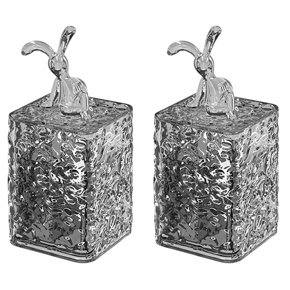 綿棒ケース 綿棒入れ 小物入れ 2個セット クリアケース ふた付き