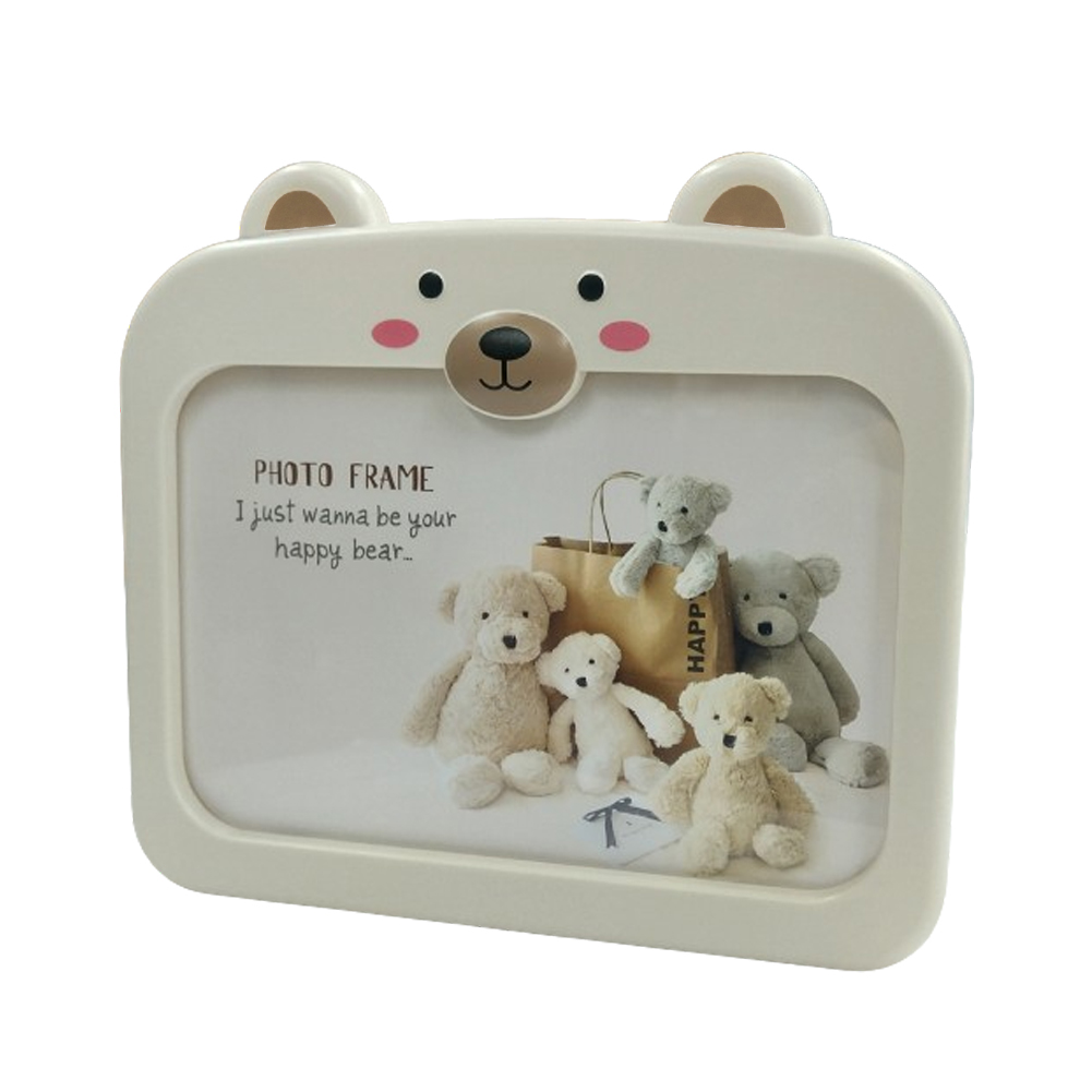 フォトフレーム 写真立て ペン立て おしゃれ かわいい クマ 横置き L版 2L はがき 赤ちゃん 子供 置き型 プレゼント 入学祝い 出産祝い GPT 送料無料(gu1c413) | ブランド登録なし | 01