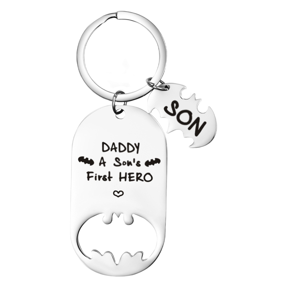 父の日 ギフト メッセージ 栓抜き キーホルダー ボトルオープナー コウモリ キーリング GPT gu1c415-mail(gu1c416)「レビュー記入でメール便送料無料」 | ブランド登録なし | 03