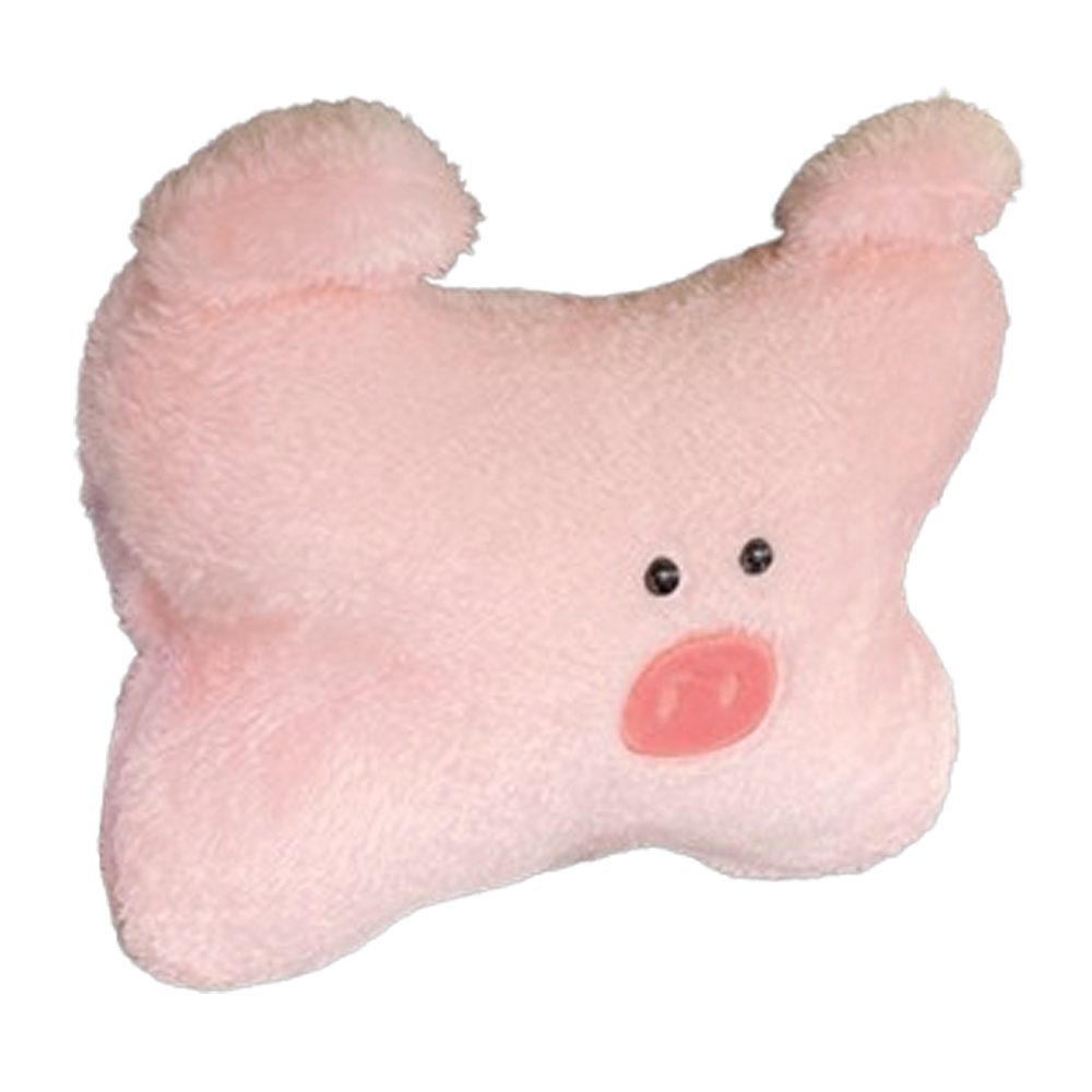 首枕 ネックピロー GPT クッション ブタ 頭 ヘッドレスト 車 座席 装着 カー用品 ぶた ヘッドレストクッション ヘッドパッド ピンク 送料無料(gu1c432)単品 | ブランド登録なし | 01