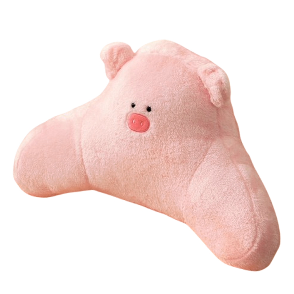 腰枕 GPT クッション ブタ 車 座席 カー用品 腰用 ピンク ぶた ランバークッション 腰当て 腰痛対策 ランバーピロー ランバーパッド 「送料無料」(gu1c433)単品 | ブランド登録なし | 01