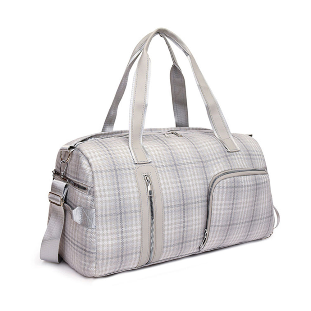 ボストンバッグ 旅行バッグ 大容量 レディース チェック柄 おしゃれ