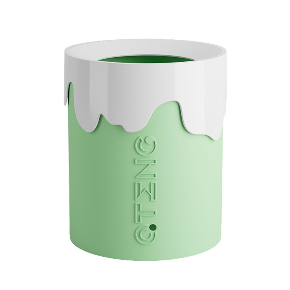 ごみ箱 おしゃれ コンパクト ゴミ袋が見えない 隠せる 9L インテリア 室内 キッチン リビング 子供部屋 ゴミ箱 丸型 アイスクリーム GPT 送料無料(gu1c452) | ブランド登録なし | 01