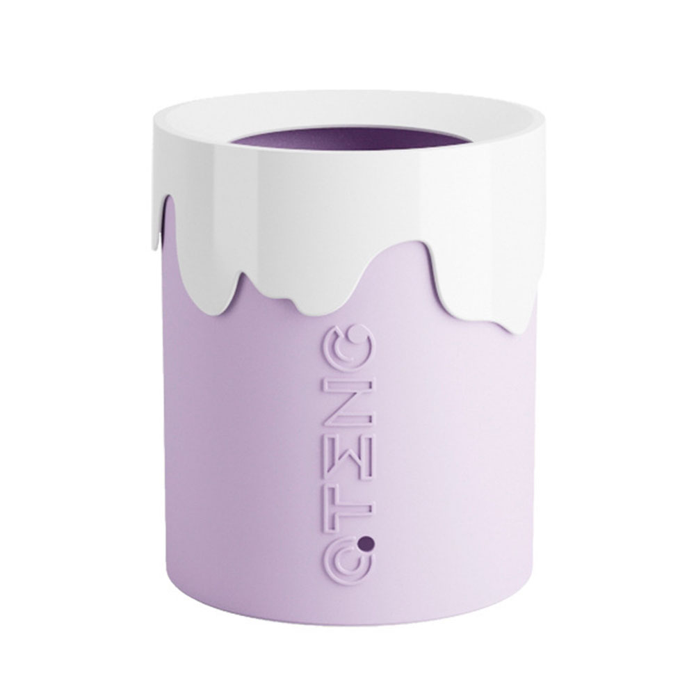 ごみ箱 おしゃれ コンパクト ゴミ袋が見えない 隠せる 9L インテリア 室内 キッチン リビング 子供部屋 ゴミ箱 丸型 アイスクリーム GPT 送料無料(gu1c452) | ブランド登録なし | 02