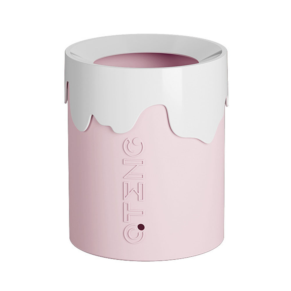 ごみ箱 おしゃれ コンパクト ゴミ袋が見えない 隠せる 9L インテリア 室内 キッチン リビング 子供部屋 ゴミ箱 丸型 アイスクリーム GPT 送料無料(gu1c452) | ブランド登録なし | 03