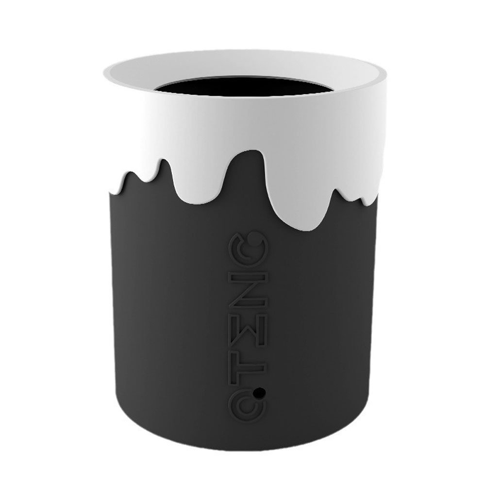 ごみ箱 おしゃれ コンパクト ゴミ袋が見えない 隠せる 9L インテリア 室内 キッチン リビング 子供部屋 ゴミ箱 丸型 アイスクリーム GPT 送料無料(gu1c452) | ブランド登録なし | 04