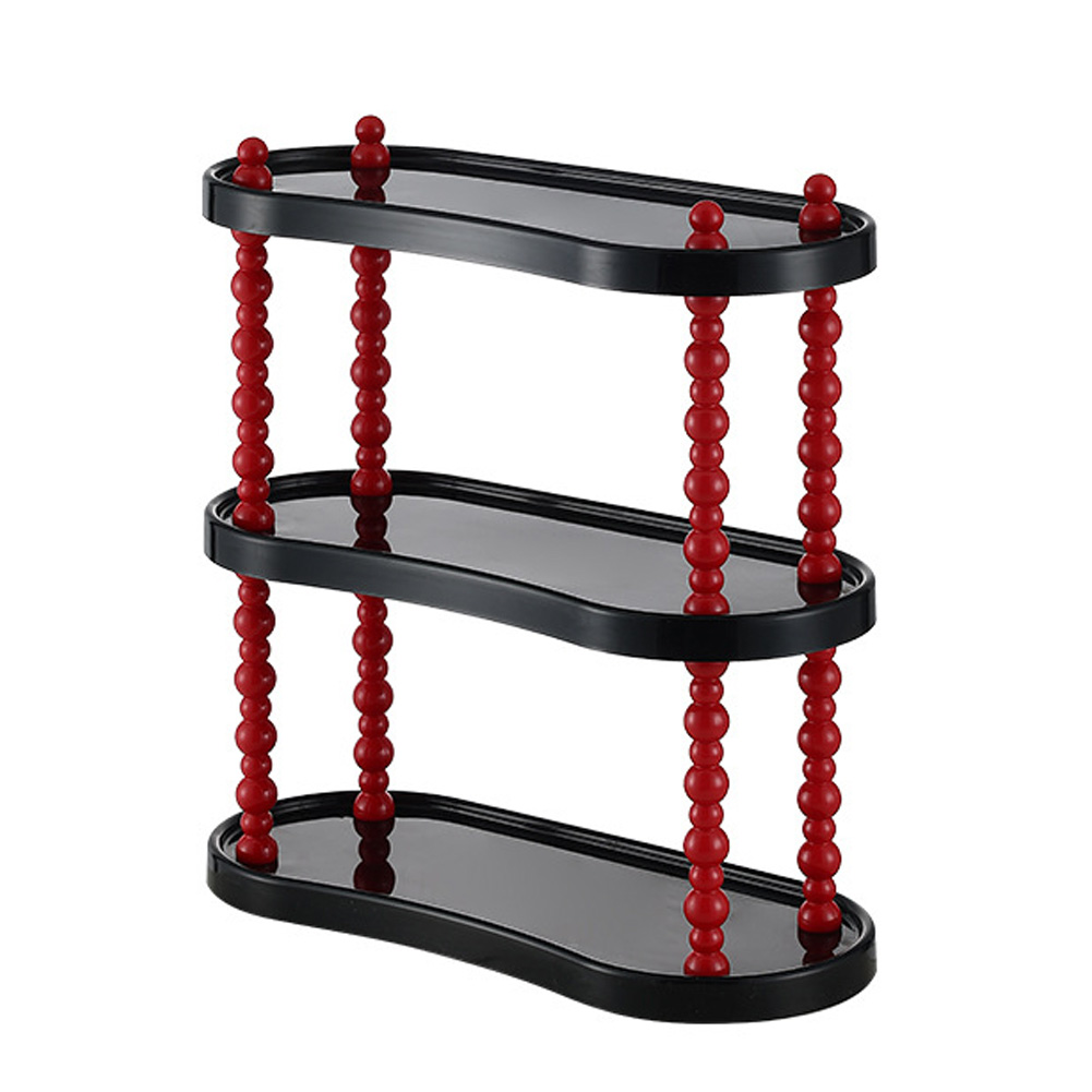 ラック 棚 収納棚 オープンラック 3段 卓上 おしゃれ 3段ラック トレー 化粧品 小物置き 机上 キッチン 韓国 雑貨 インテリア バブル GPT 送料無料 (gu1c459) | ブランド登録なし | 02