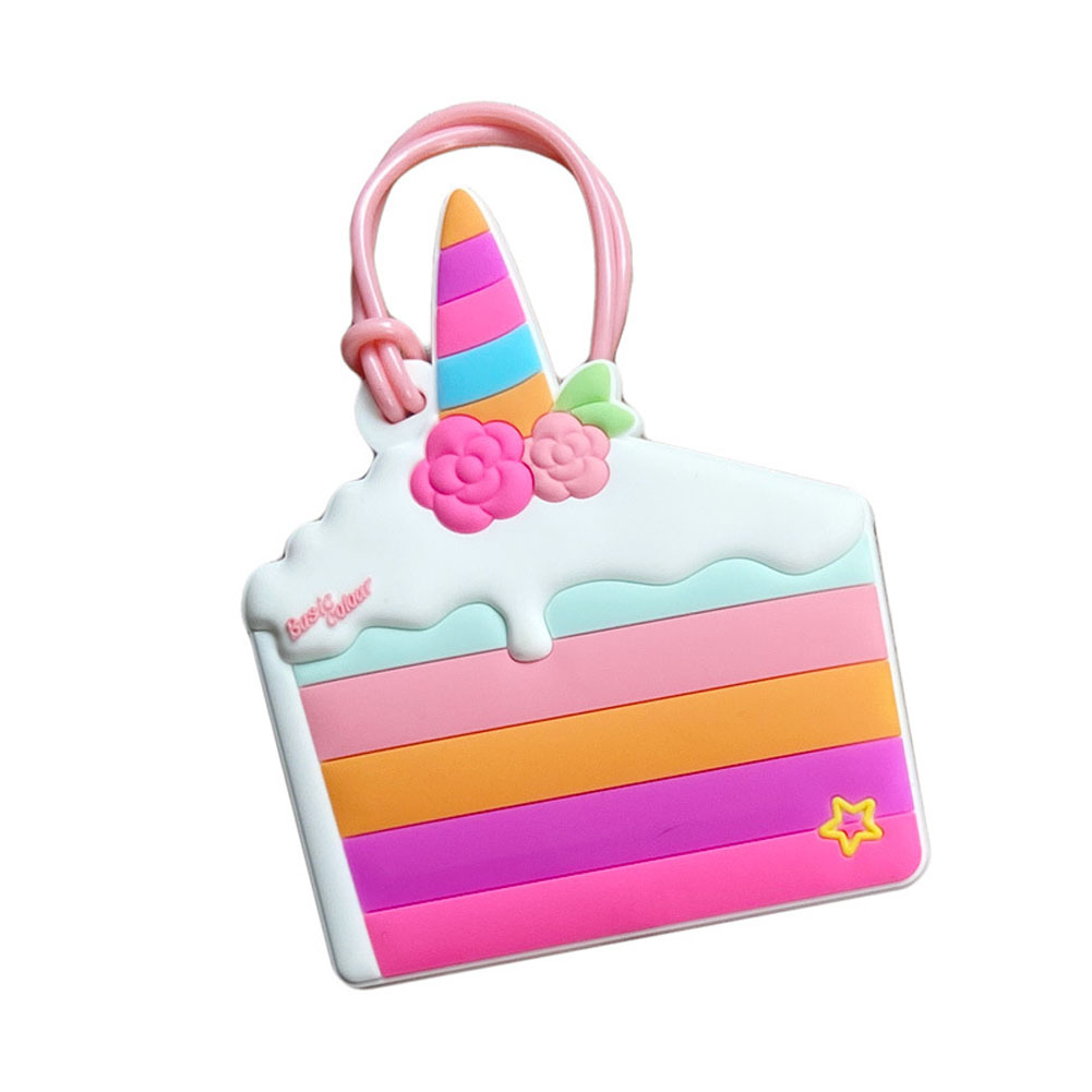 ネームタグ ユニコーン スイーツ 可愛い 名札 ラゲッジタグ 旅行 スーツケース リュック 子供 女の子 入学 入園 幼稚園 保育園 GPT 10点迄メール便OK(gu1c492) | ブランド登録なし | 01
