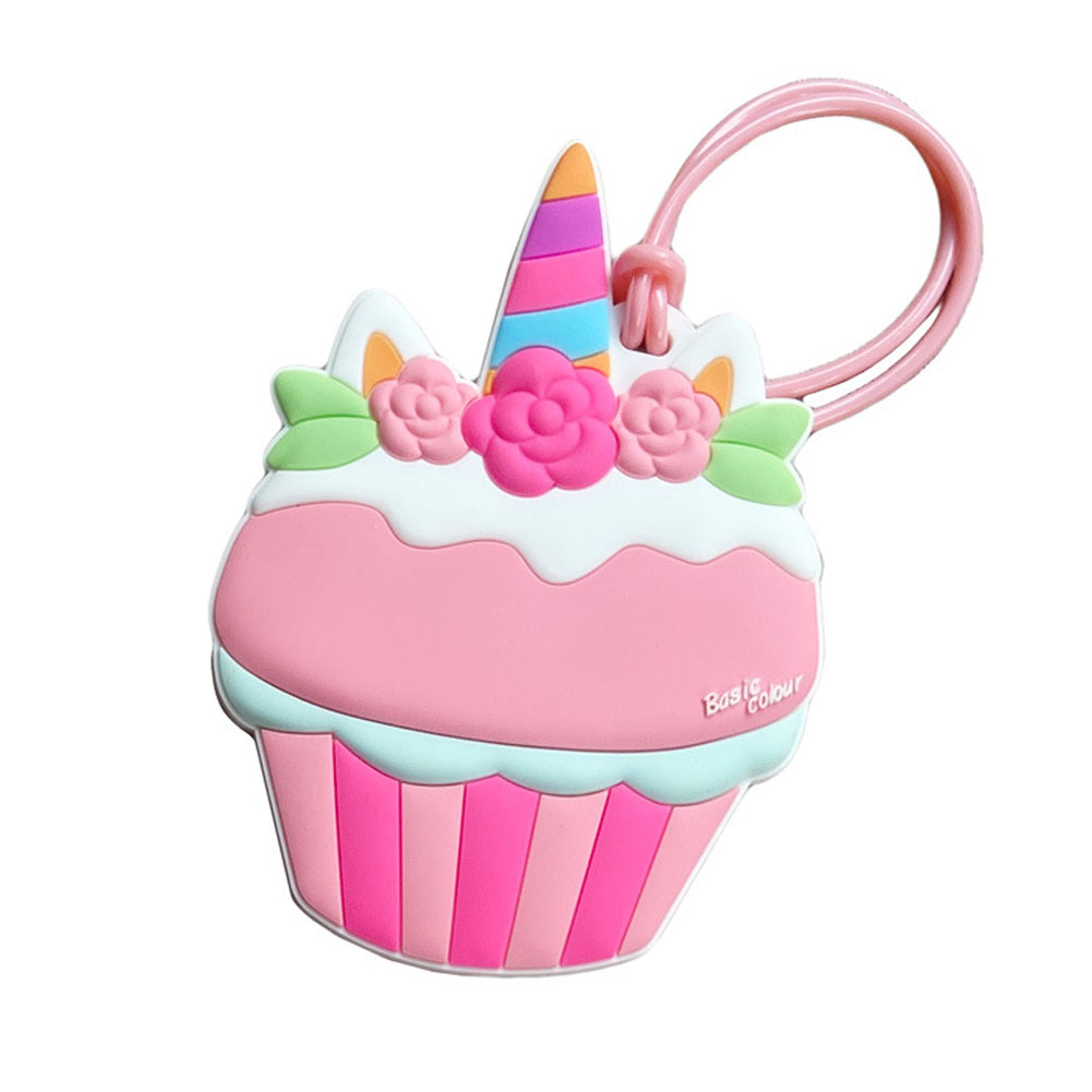 ネームタグ ユニコーン スイーツ 可愛い 名札 ラゲッジタグ 旅行 スーツケース リュック 子供 女の子 入学 入園 幼稚園 保育園 GPT 10点迄メール便OK(gu1c492) | ブランド登録なし | 03