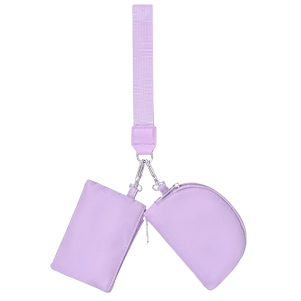 「レビュー記入でメール便送料無料」ミニポーチ 2個 合体 ストラップ カラビナ 小さい ミニ セット ポーチ ジッパー GPT gu1c494-mail(gu1c495)(1通につき5点迄) | ブランド登録なし | 03