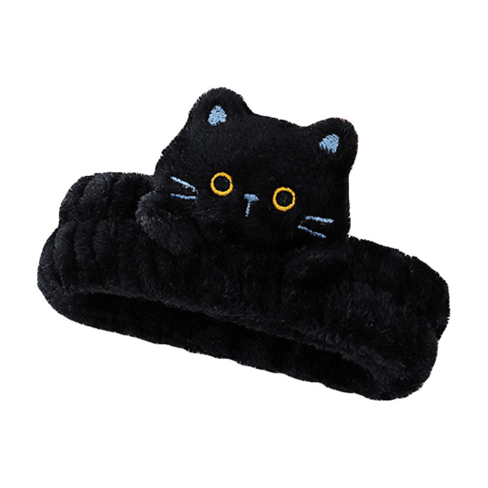 「レビュー記入でメール便送料無料」ヘアバンド 洗顔 猫 ネコ 洗顔用 化粧 メイク 大人 子供 キッズ お風呂 猫グッズ プレゼント GPT gu1c503-mail(gu1c504) | ブランド登録なし | 02