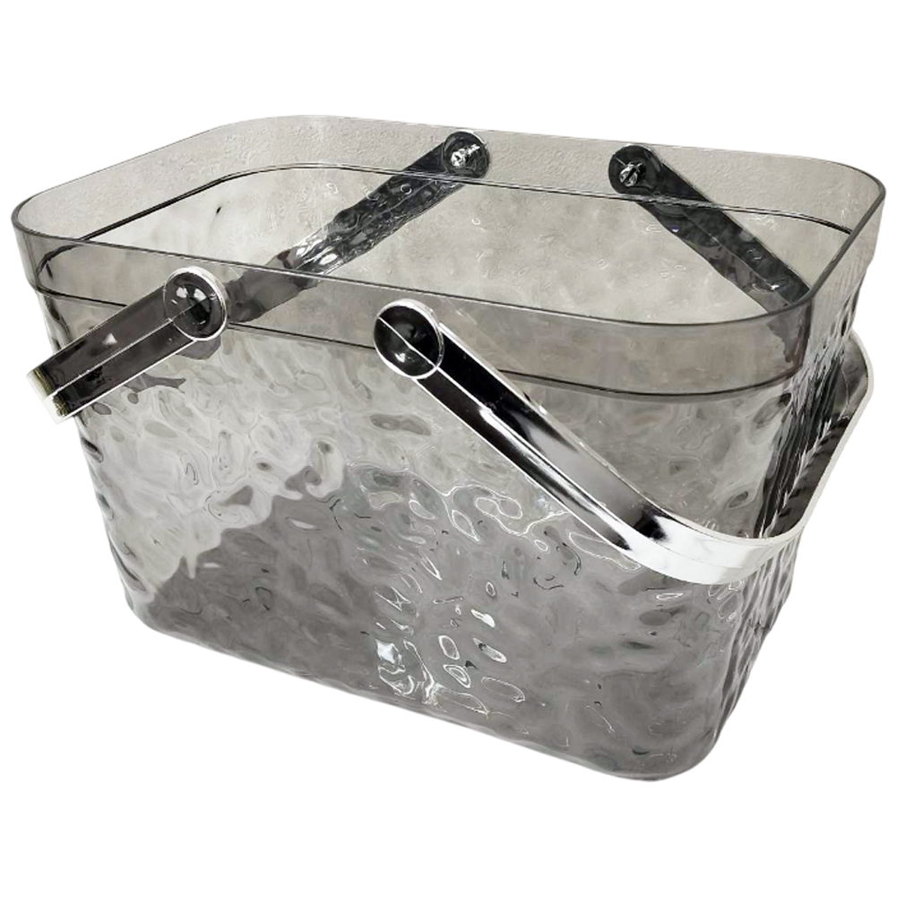 お風呂バスケット カゴ かご 整理用品 小物入れ クリア プラスチック