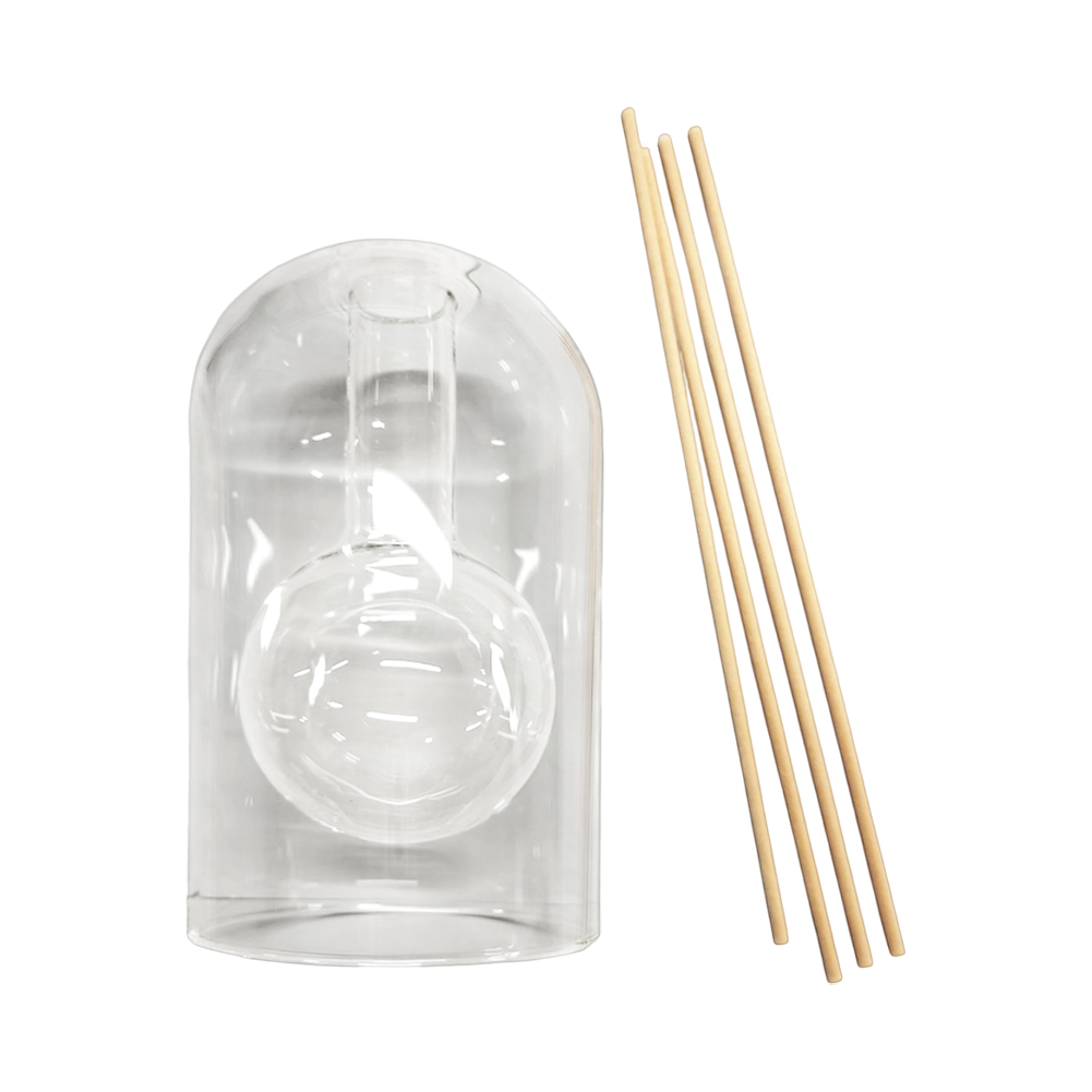 ディフューザー ルームフレグランス 容器 ガラス ディフューザーボトル 詰め替え用 アロマディフューザー リードディフューザー 花瓶 GPT 送料無料(gu1c516) | ブランド登録なし | 01