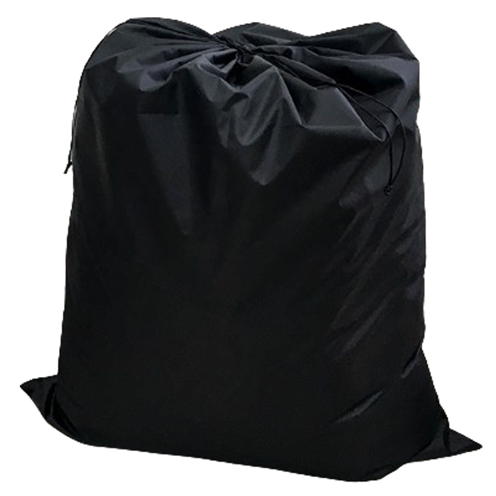 特大 巾着 収納 袋 140×110cm ナイロン 黒 ブラック マット 布団 毛布