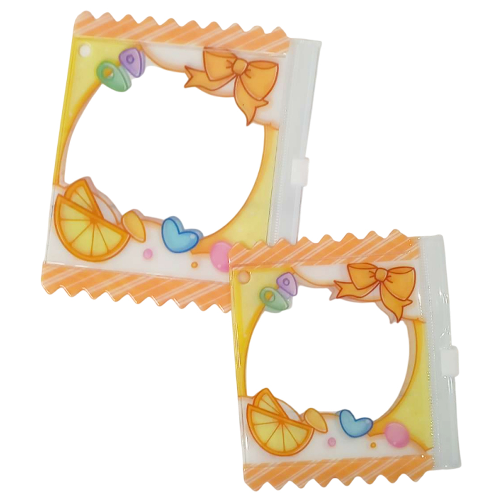 「レビュー記入でメール便送料無料」缶バッジ カバー 57mm 76mm対応 2個セット キーホルダー 推し活 傷防止 保護GPT gu1c546-mail(1通につき12点迄)(gu1c547) | ブランド登録なし | 01