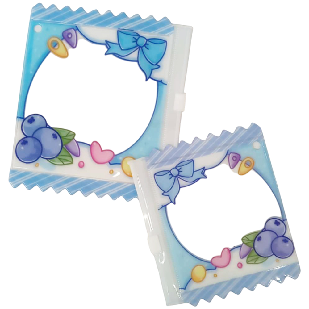 「レビュー記入でメール便送料無料」缶バッジ カバー 57mm 76mm対応 2個セット キーホルダー 推し活 傷防止 保護GPT gu1c546-mail(1通につき12点迄)(gu1c547) | ブランド登録なし | 04