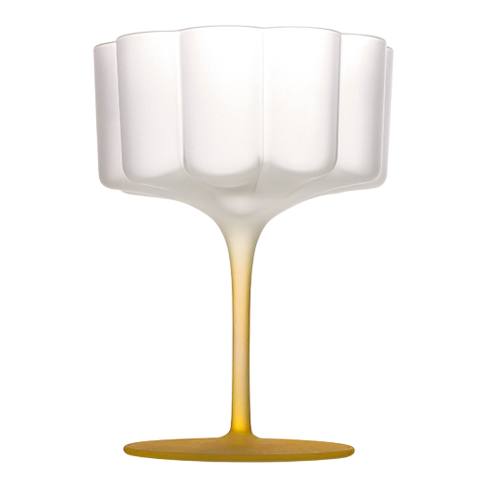 脚付きグラス ワイングラス 半透明 ゴブレットグラス すりガラス 曇りガラス マットグラス コップ レトロ 推し活 おしゃれ プレゼント GPT 送料無料 (gu1c568) | ブランド登録なし | 02