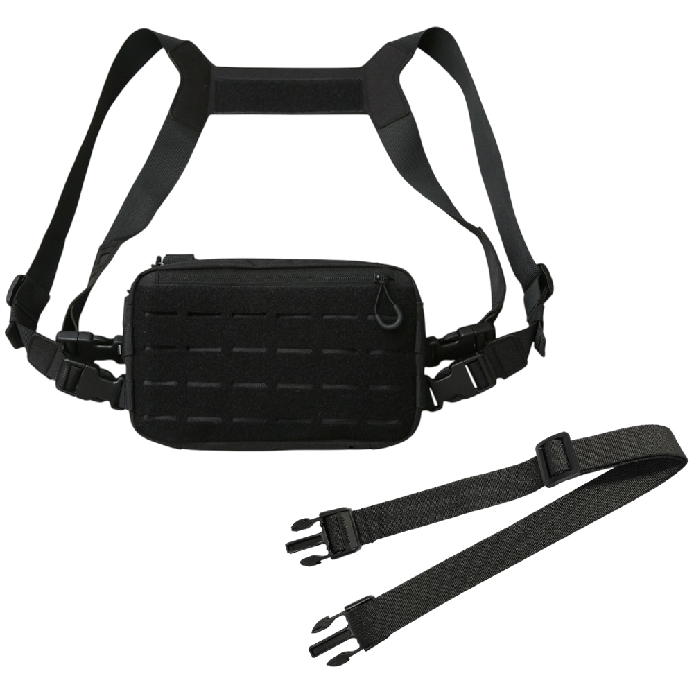 チェストバッグ ボディバッグ メンズ レディース ストリート 個性的 チェストリグ 登山 アウトドア ベスト サバゲー GPT 1点迄メール便OK(gu1c576) | ブランド登録なし | 01