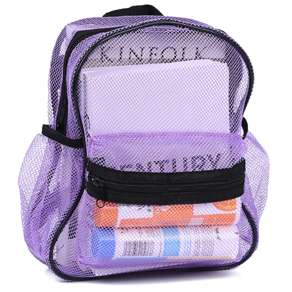 リュック キッズ 子供 リュックサック メッシュ 大容量 超軽量 無地 デイパック セミB5 6号ノート 収納 ポケット GPT 1点迄メール便OK(gu1c596) | ブランド登録なし | 05