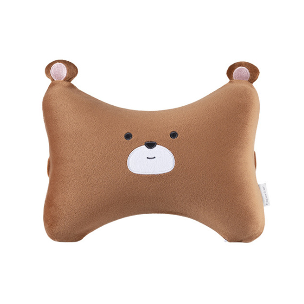 車 ヘッドレスト クッション ピロー ネックピロー ウレタン 高反発 車用 カークッション ゴム 首 頭 枕 パッド クマ ぬいぐるみ 単品 送料無料 GPT(gu1c612) | ブランド登録なし | 03