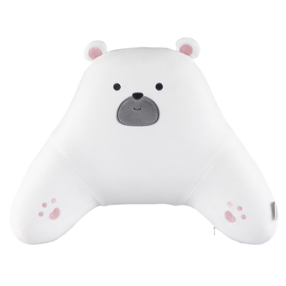 車 腰 クッション シートクッション カークッション ウレタン 高反発 車用 背もたれ ランバーピロー 腰痛対策 クマ ぬいぐるみ 単品 送料無料 GPT(gu1c613) | ブランド登録なし | 02