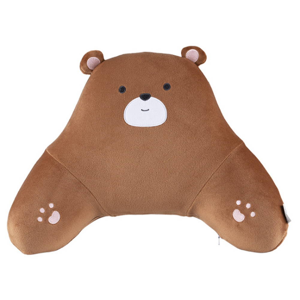 車 腰 クッション シートクッション カークッション ウレタン 高反発 車用 背もたれ ランバーピロー 腰痛対策 クマ ぬいぐるみ 単品 送料無料 GPT(gu1c613) | ブランド登録なし | 03