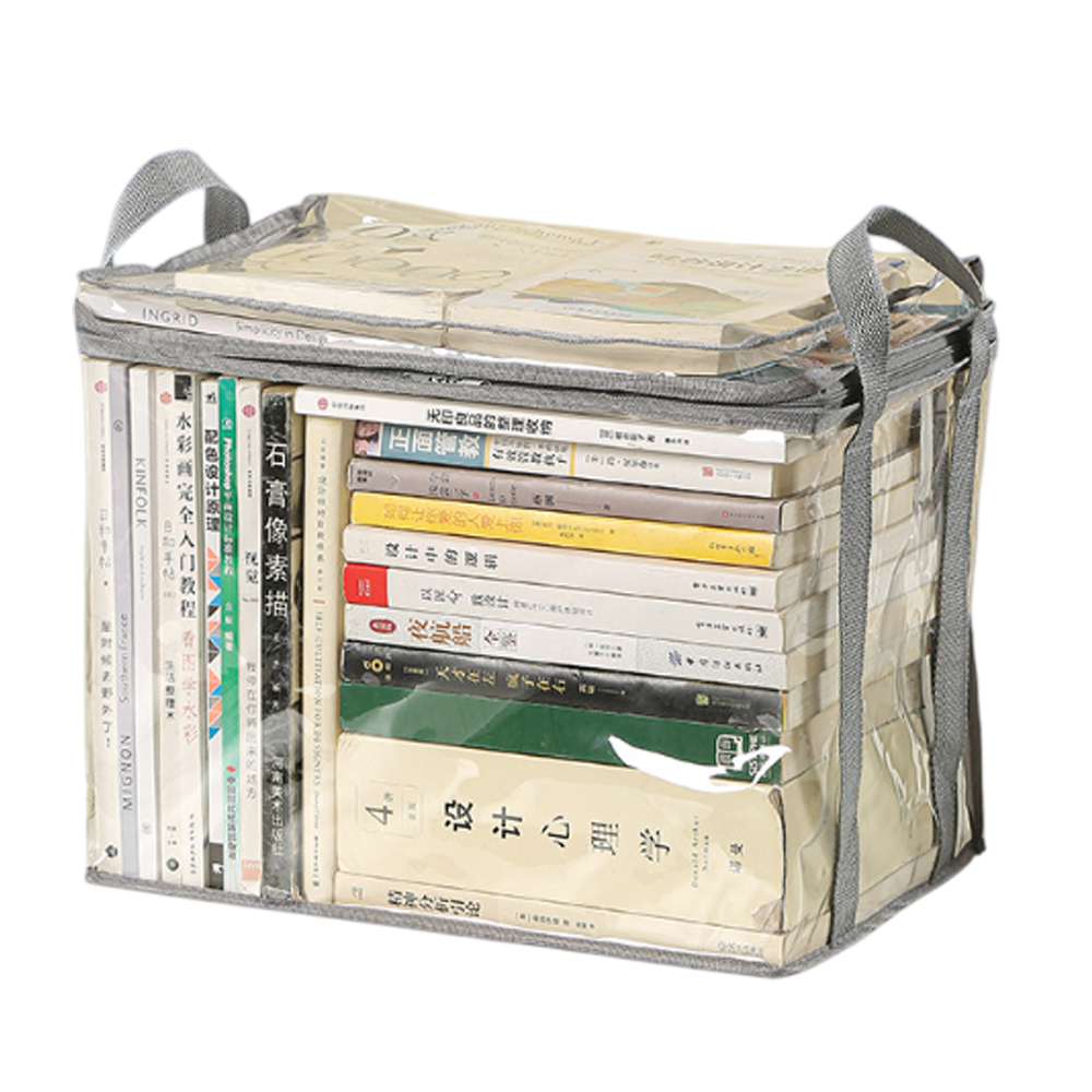 「レビュー記入でメール便送料無料」透明 収納 ケース 大サイズ 本 コミック 雑誌 クリア ビニール 持ち手付き GPT gu1c645-mail(gu1c646)(1通につき1点迄) | ブランド登録なし | 02