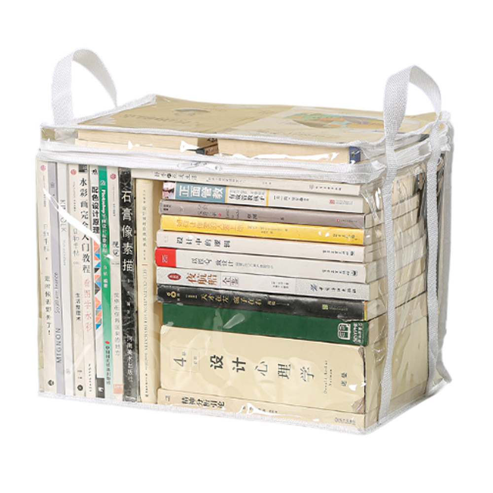 「レビュー記入でメール便送料無料」透明 収納 ケース 大サイズ 本 コミック 雑誌 クリア ビニール 持ち手付き GPT gu1c645-mail(gu1c646)(1通につき1点迄) | ブランド登録なし | 03