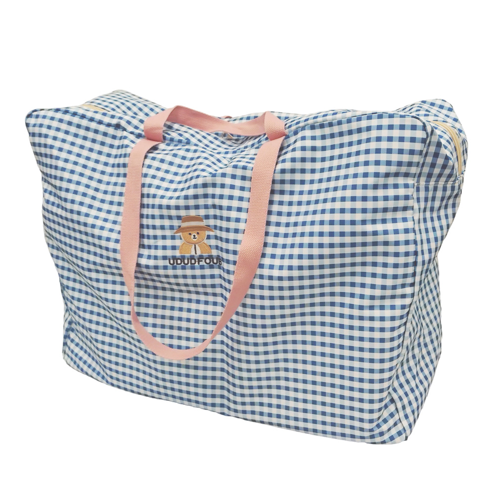 「レビュー記入でメール便送料無料」お昼寝布団バッグ お布団 バッグ 布団入れ 保育園 入園準備 肩掛け ファスナー バッグのみ クマ GPT gu1c659-mail(gu1c660) | ブランド登録なし | 01